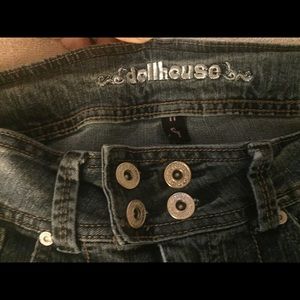 Dollhouse Jeans Dark like new size 11